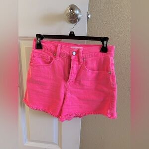 Good American Pink Jean Shorts 24
